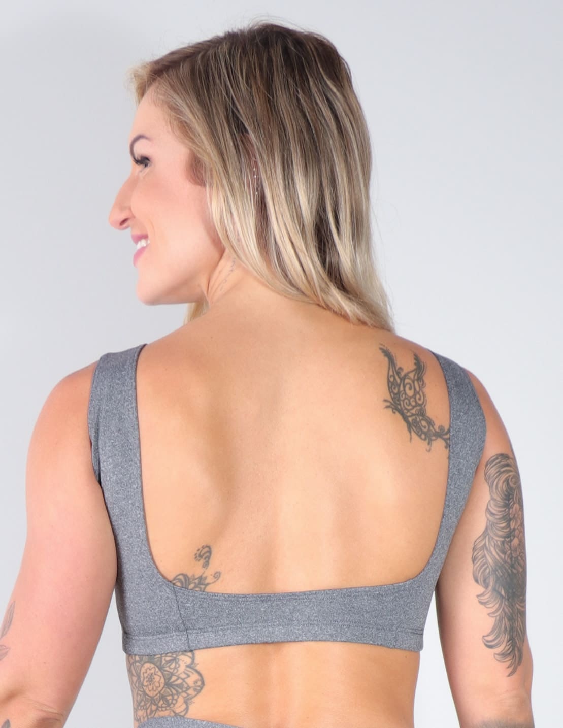 Cropped Mescla sem Bojo | Ref: 4.4.4130-03