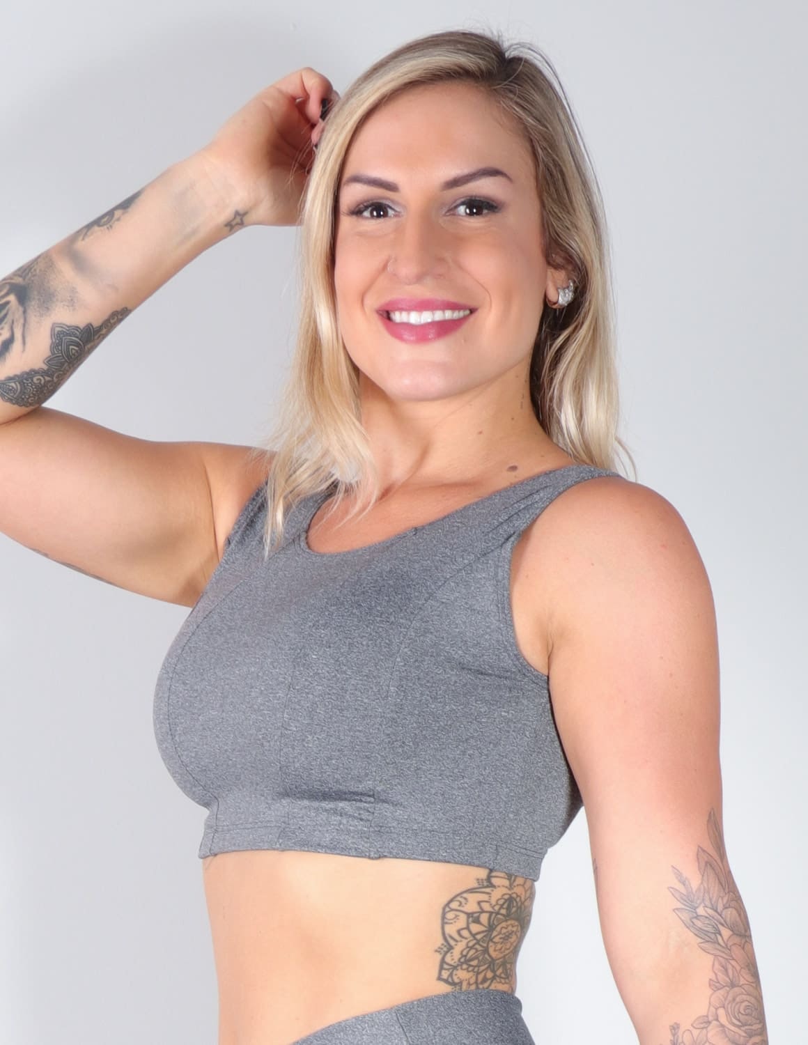 Cropped Mescla sem Bojo | Ref: 4.4.4130-03