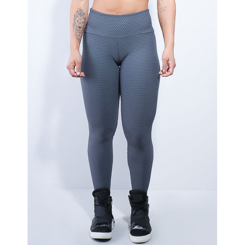 Calça Texturizada em Poliamida Grafite | Ref: 3.3.2039-28
