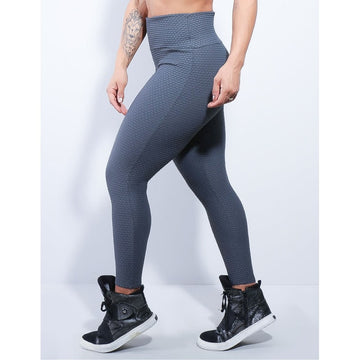 Calça Texturizada em Poliamida Grafite | Ref: 3.3.2039-28