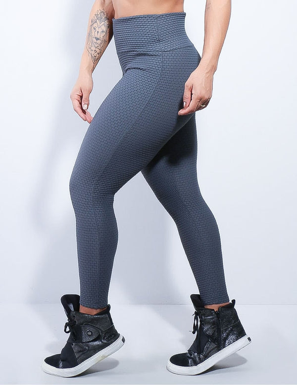 Calça Texturizada em Poliamida Grafite | Ref: 3.3.2039-28
