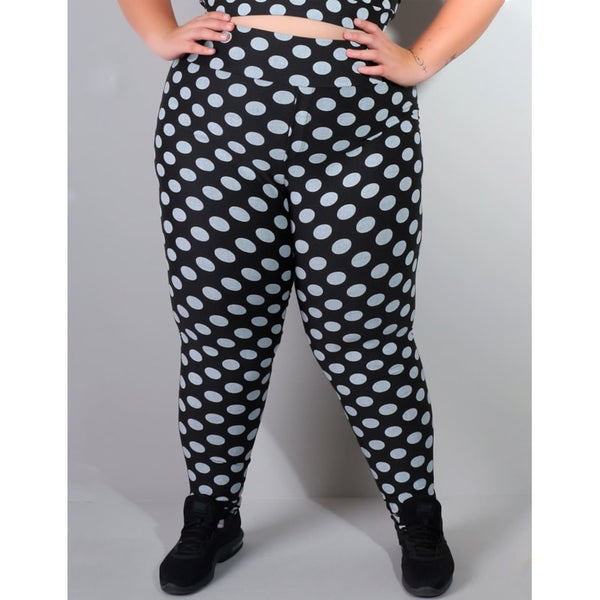 Calça Plus Size Estampada com Bolsos | Ref: 4.4.4156-3123