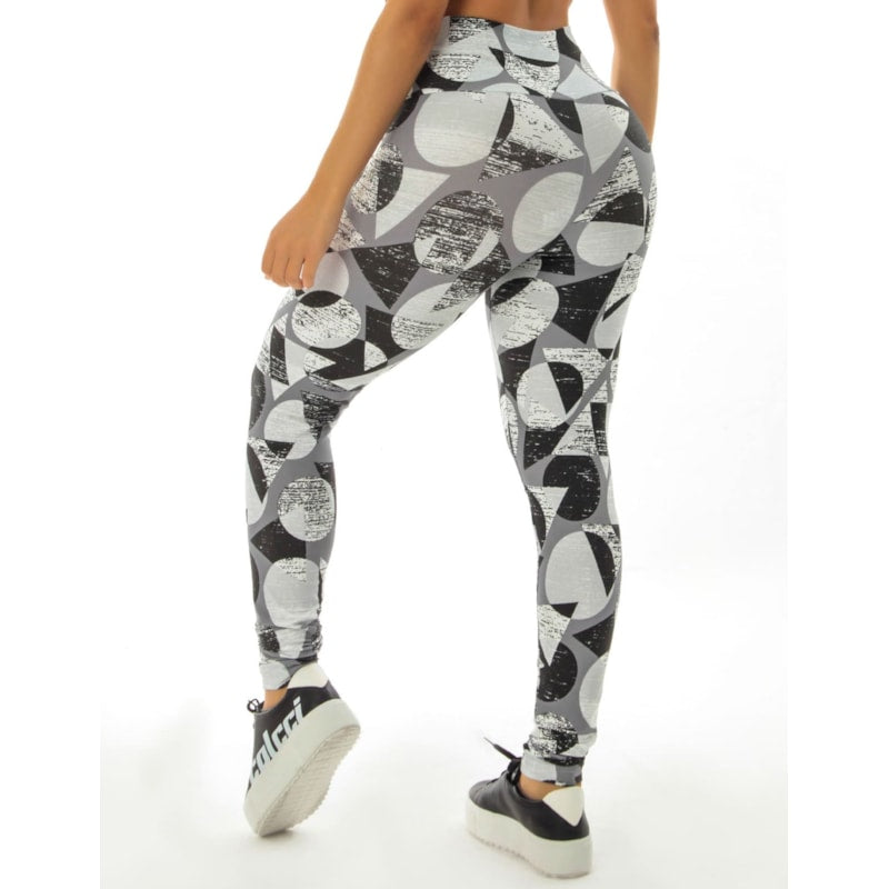 Calça Legging Feminina Estampada Cintura Alta | Ref: 4.4.4381-3213