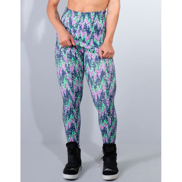Calça Feminina Estampada com Saia Tapa Bumbum | Ref: 4.4.4061-3121
