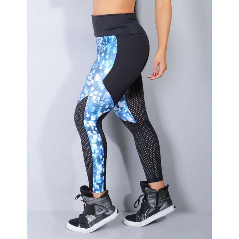 Calça Estampada em Poliéster Digital | Ref: 4.4.4009-3017