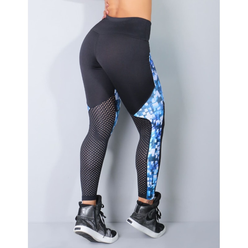 Calça Estampada em Poliéster Digital | Ref: 4.4.4009-3017