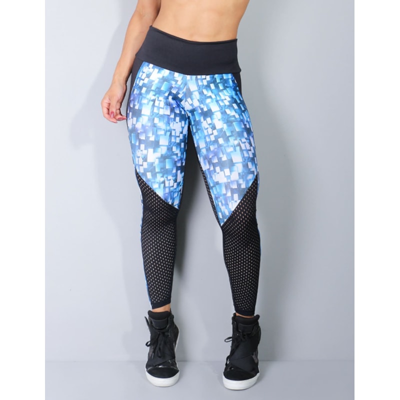 Calça Estampada em Poliéster Digital | Ref: 4.4.4009-3017