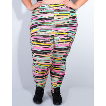 Calça Plus Size Estampada Tapa Bumbum | Ref: 4.4.4055-3128