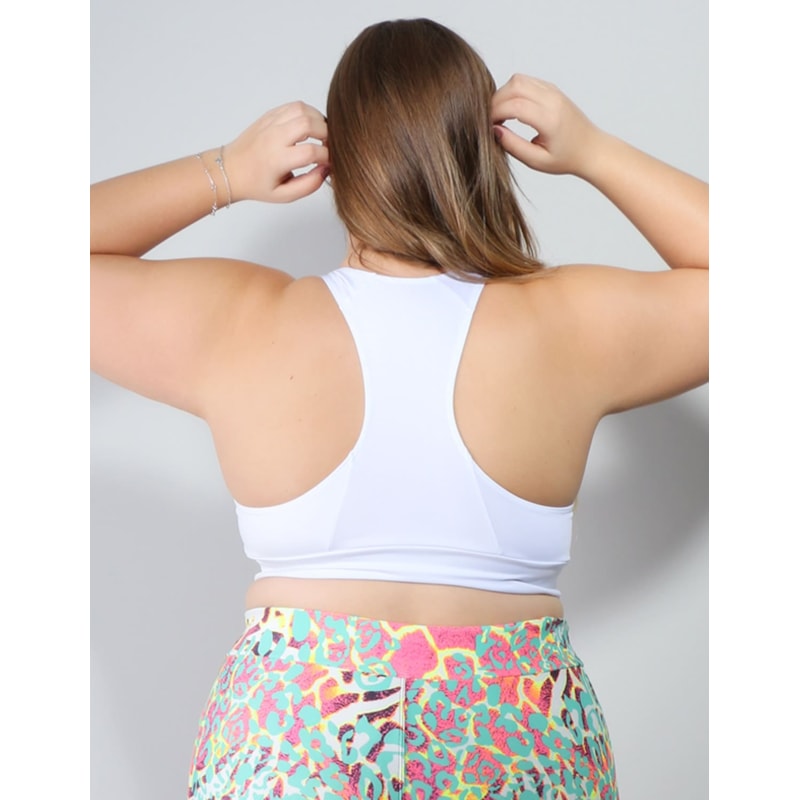 Top Plus Size Branco sem Bojo | Ref: 4.4.4139-02