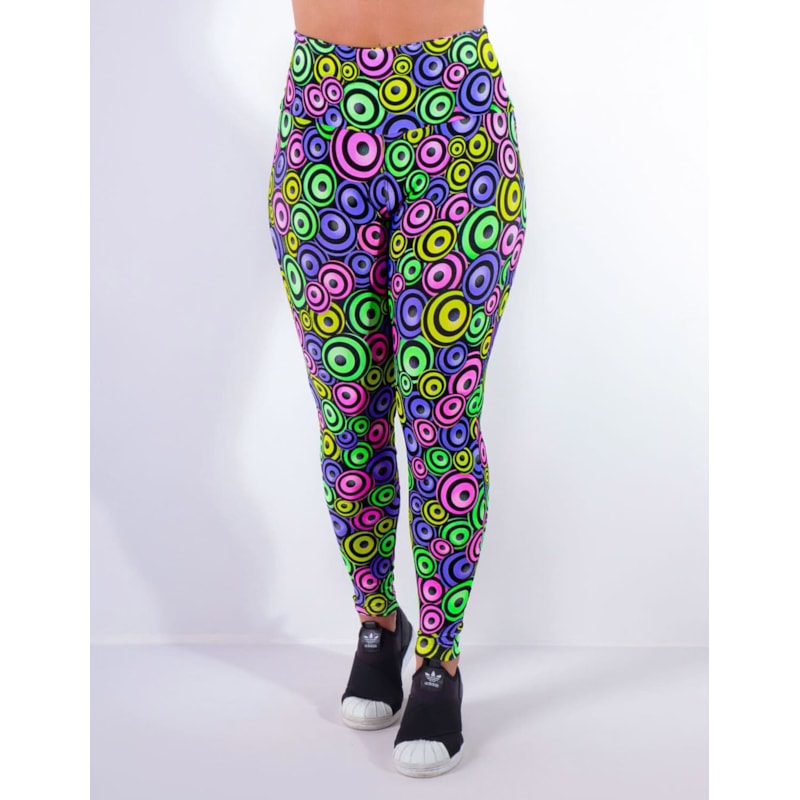 Calça Legging com Estampa | Ref: 4.4.1618-3191