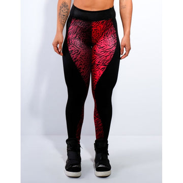 Calça em Poliamida com Textura e Cirrê Estampado | Ref: 3.3.2423-1208