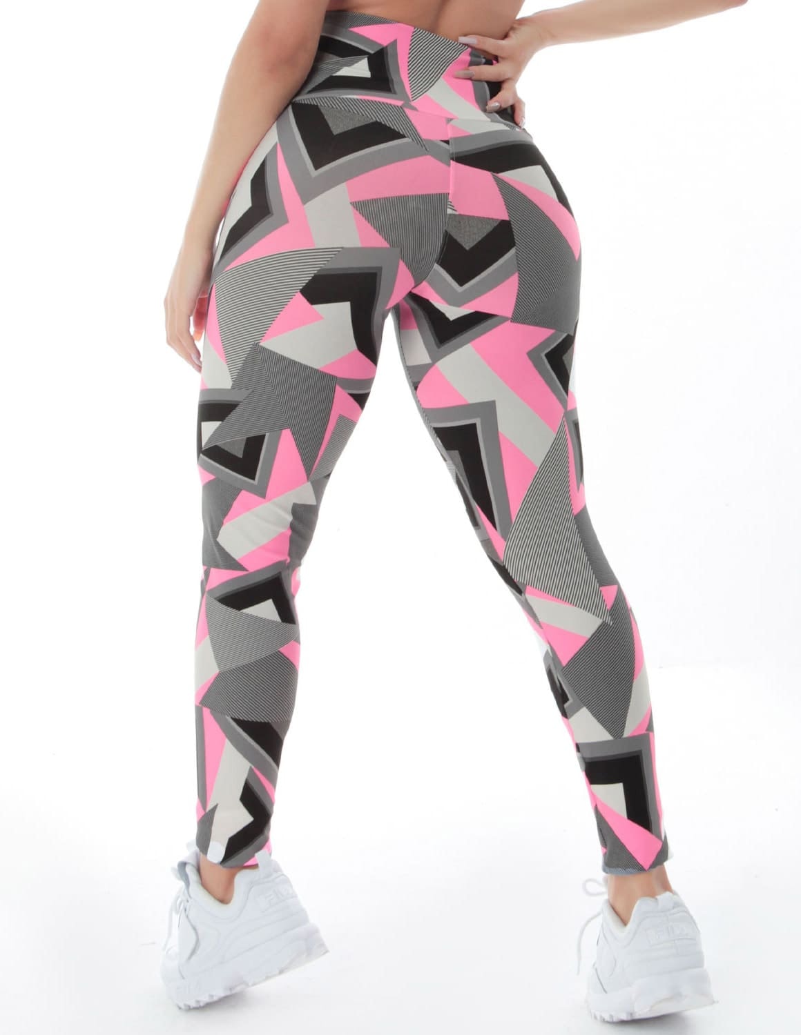 Calça Feminina Cós Alto com Estampa | Ref: 4.4.4381-3208