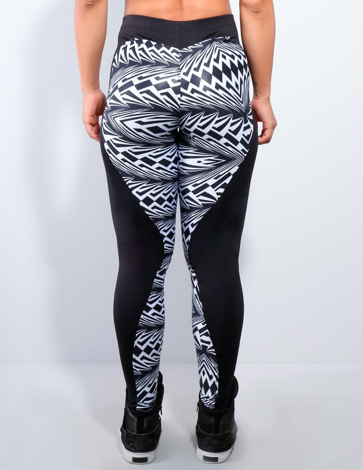 Calça Valoriza Bumbum com Cirrê Estampado | Ref: 4.4.4163-3102