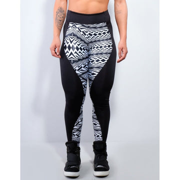 Calça Valoriza Bumbum com Cirrê Estampado | Ref: 4.4.4163-3102