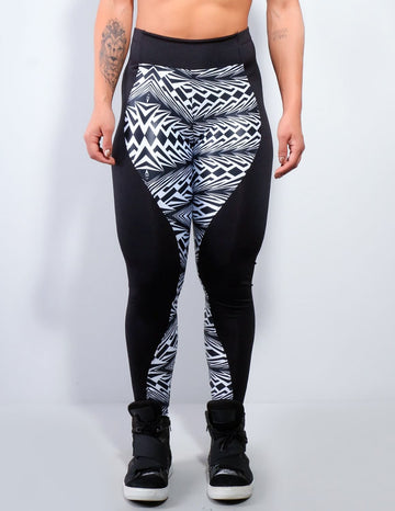 Calça Valoriza Bumbum com Cirrê Estampado | Ref: 4.4.4163-3102