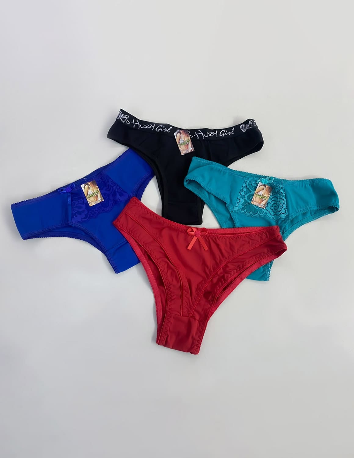 Kit Feminino de Calcinhas com 04 Unidades Modelos variados | Ref: KIT678-CALC