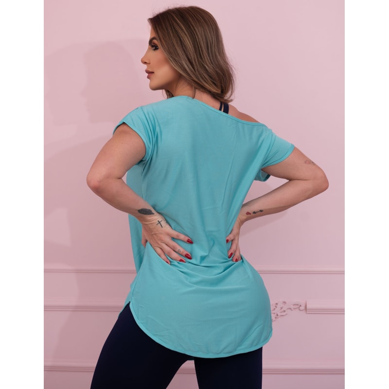 Blusa Verde Ombro Só Dry Fit | Ref: 3.3.2434-05