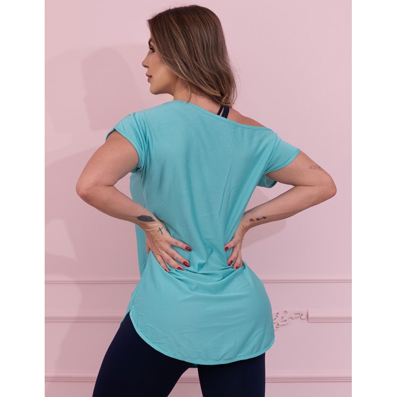 Blusa Verde Ombro Só Dry Fit | Ref: 3.3.2434-05