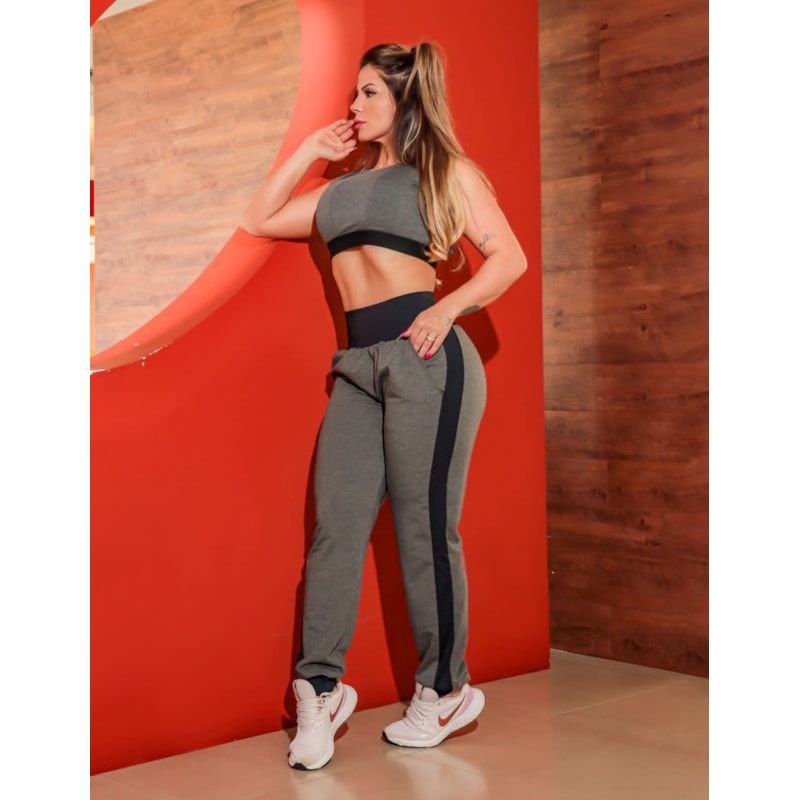 Cropped Feminino Fitness em Viscolycra sem Bojo | Ref: 3.3.2587-03