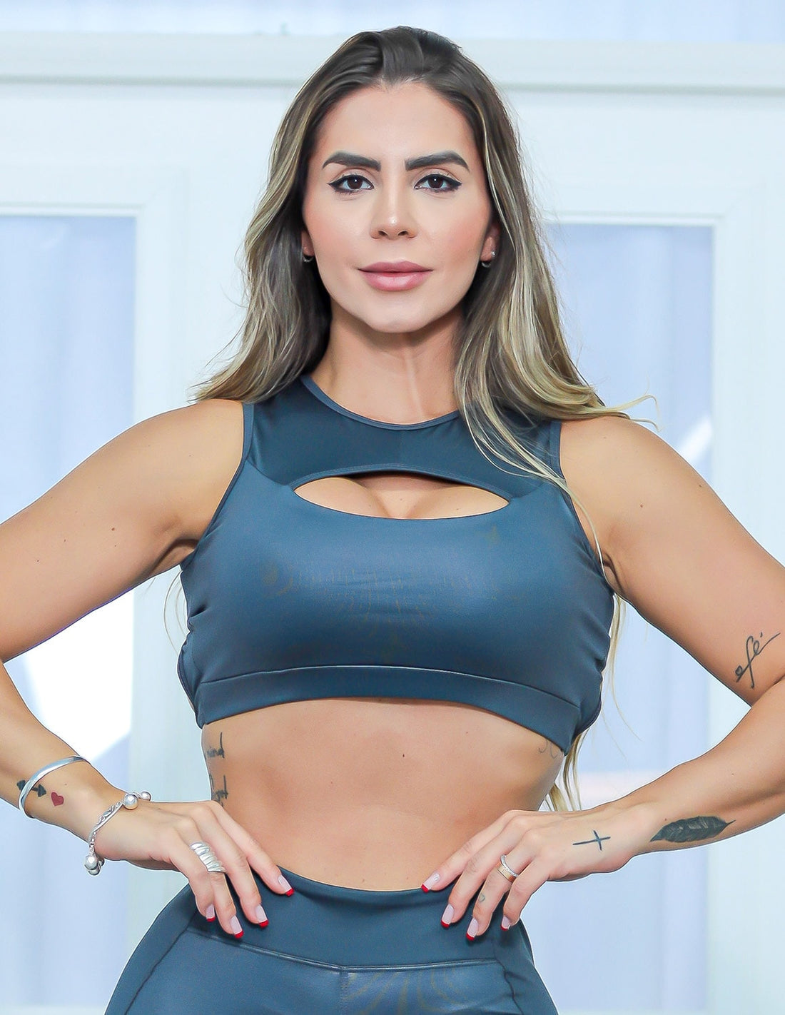 Cropped Feminino em Cirrê com Bojo Removível | Ref: 3.3.2605-28