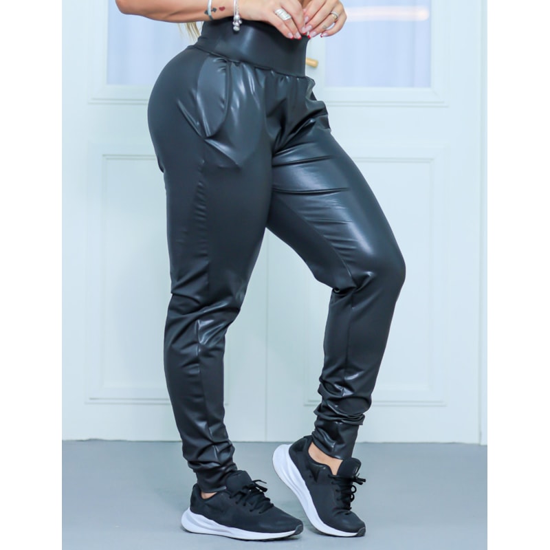 Calça Jogger em Cirrê com Bolsos | Ref: 3.3.2595-01