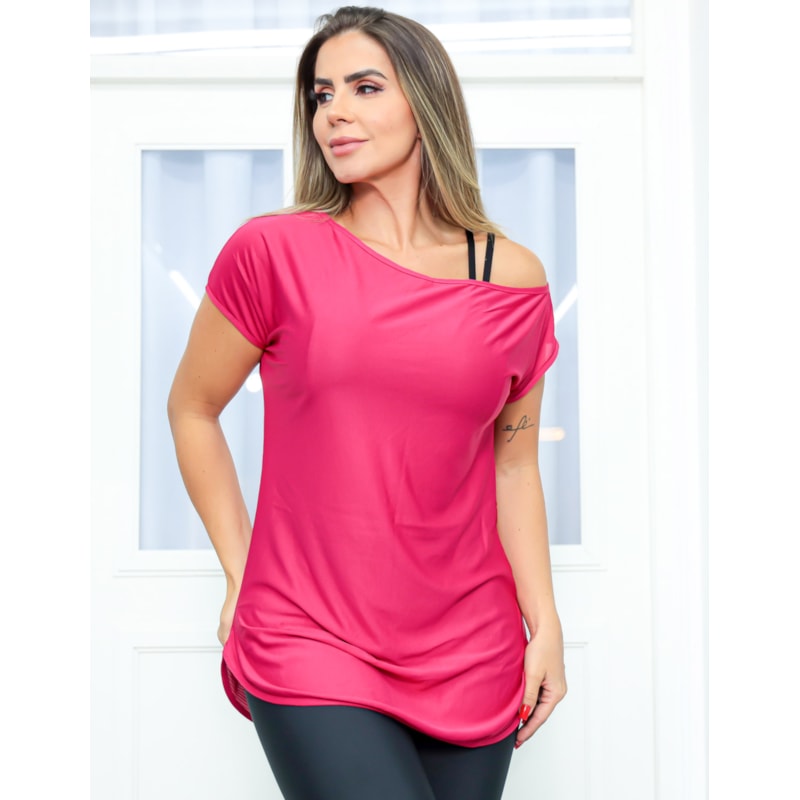 Blusa Fitness Ombro Só em Dry Fit | Ref: 3.3.2434-07