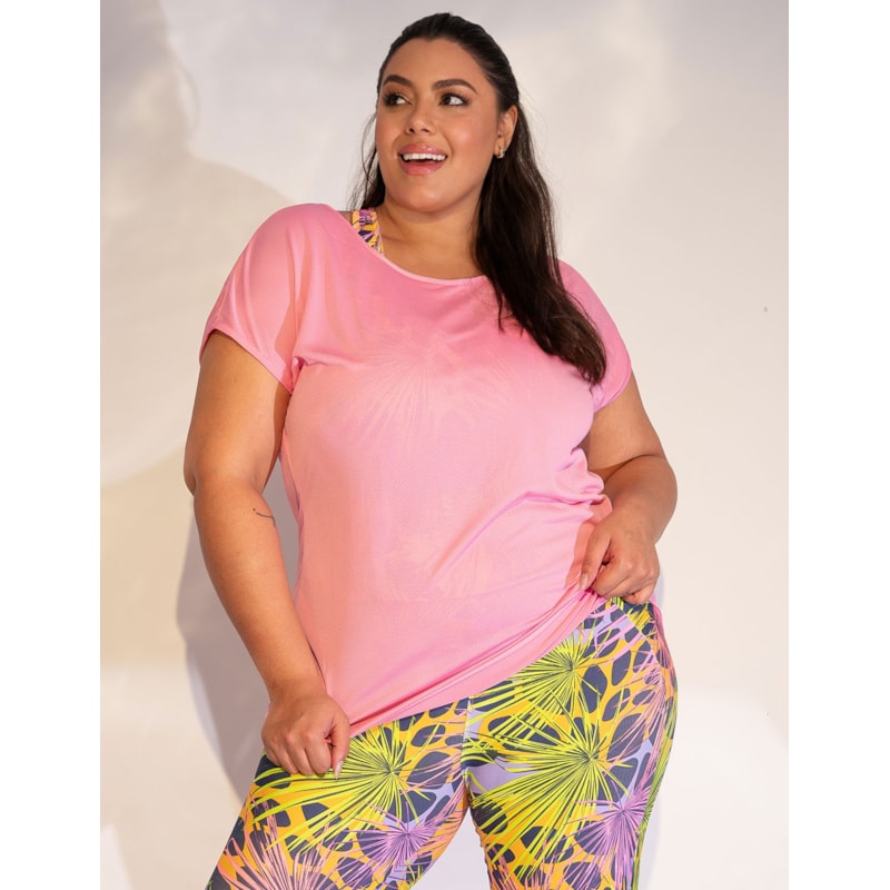 Blusa Feminina em Dry Fit Plus Size | Ref: 4.4.1752-21