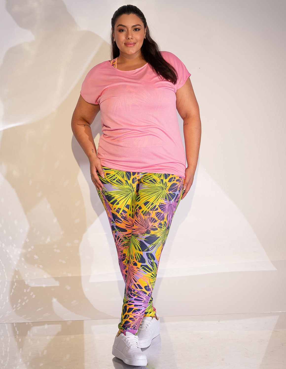 Blusa Feminina em Dry Fit Plus Size | Ref: 4.4.1752-21