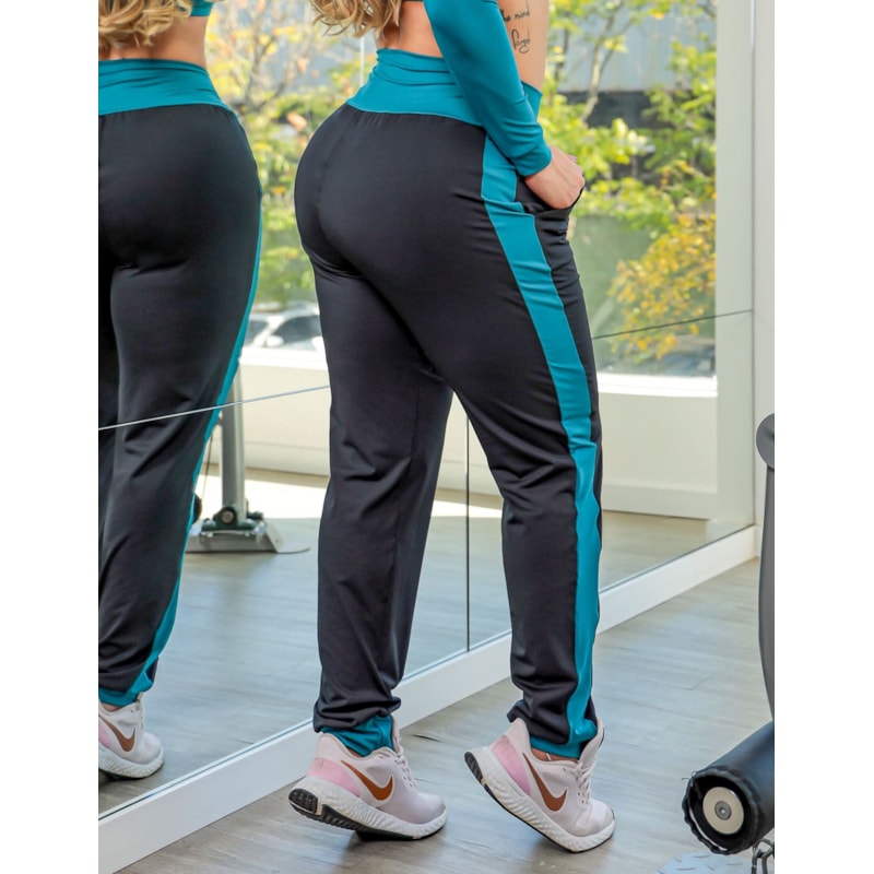 Calça Feminina Jogger com Bolsos Laterais | Ref: 3.3.2593-0131
