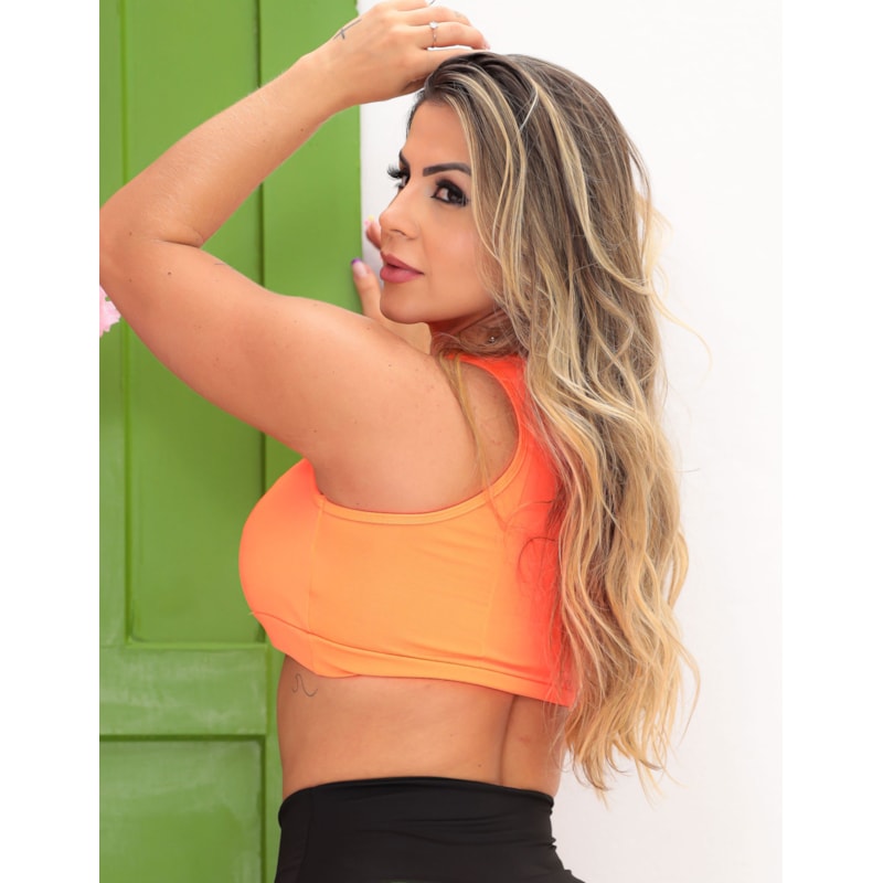 Cropped Fitness Feminino com Bojo Removível | Ref: 4.4.4289-37