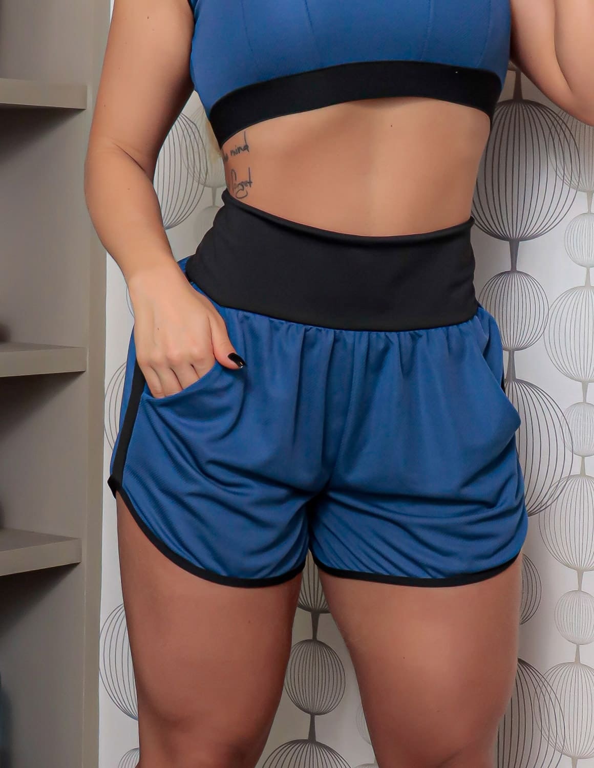 Short Fitness Dry Running com Bolsos | Ref: 4.4.4457-1801