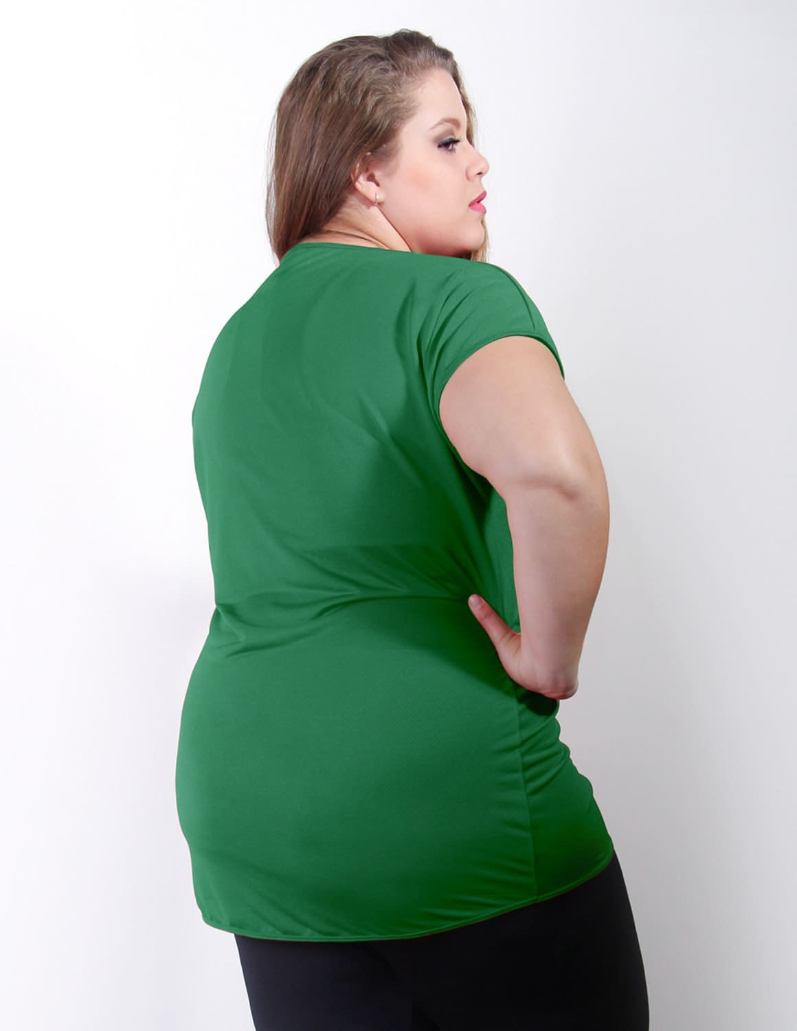 Blusa Fitness Academia Plus Size em Dry Fit