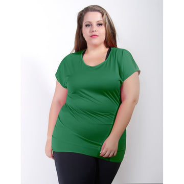 Blusa Fitness Academia Plus Size em Dry Fit