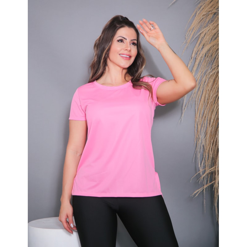 Camisa Fitness Feminina Mullet em Dry Fit
