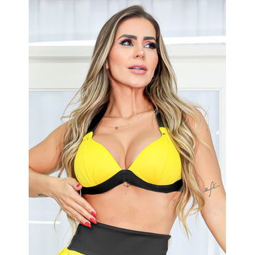 Top Fitness Feminino Com Bojo Para Academia em Dry Fit