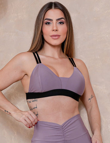 Top Feminino Com Bojo Removível Fitness