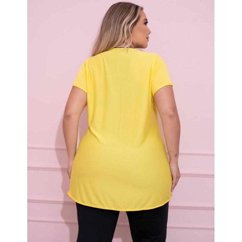 Blusa Feminina Fitmess Plus Size em Dry Fit para Academia