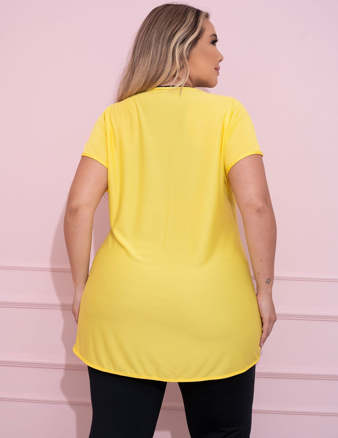 Blusa Feminina Fitmess Plus Size em Dry Fit para Academia
