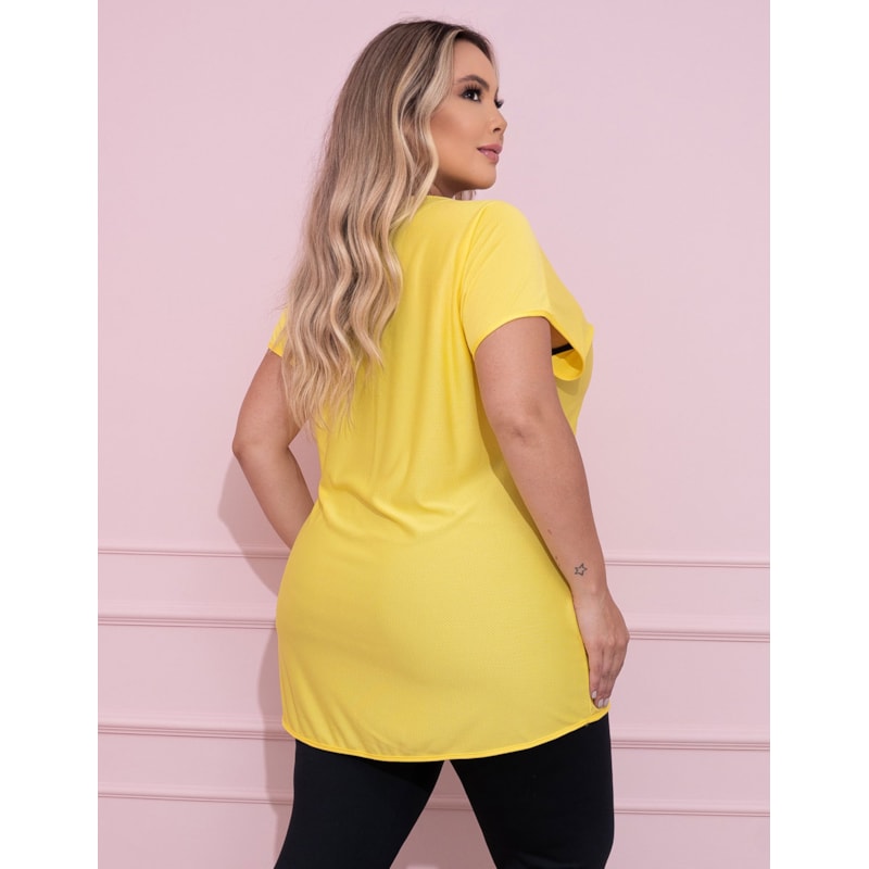 Blusa Feminina Fitmess Plus Size em Dry Fit para Academia