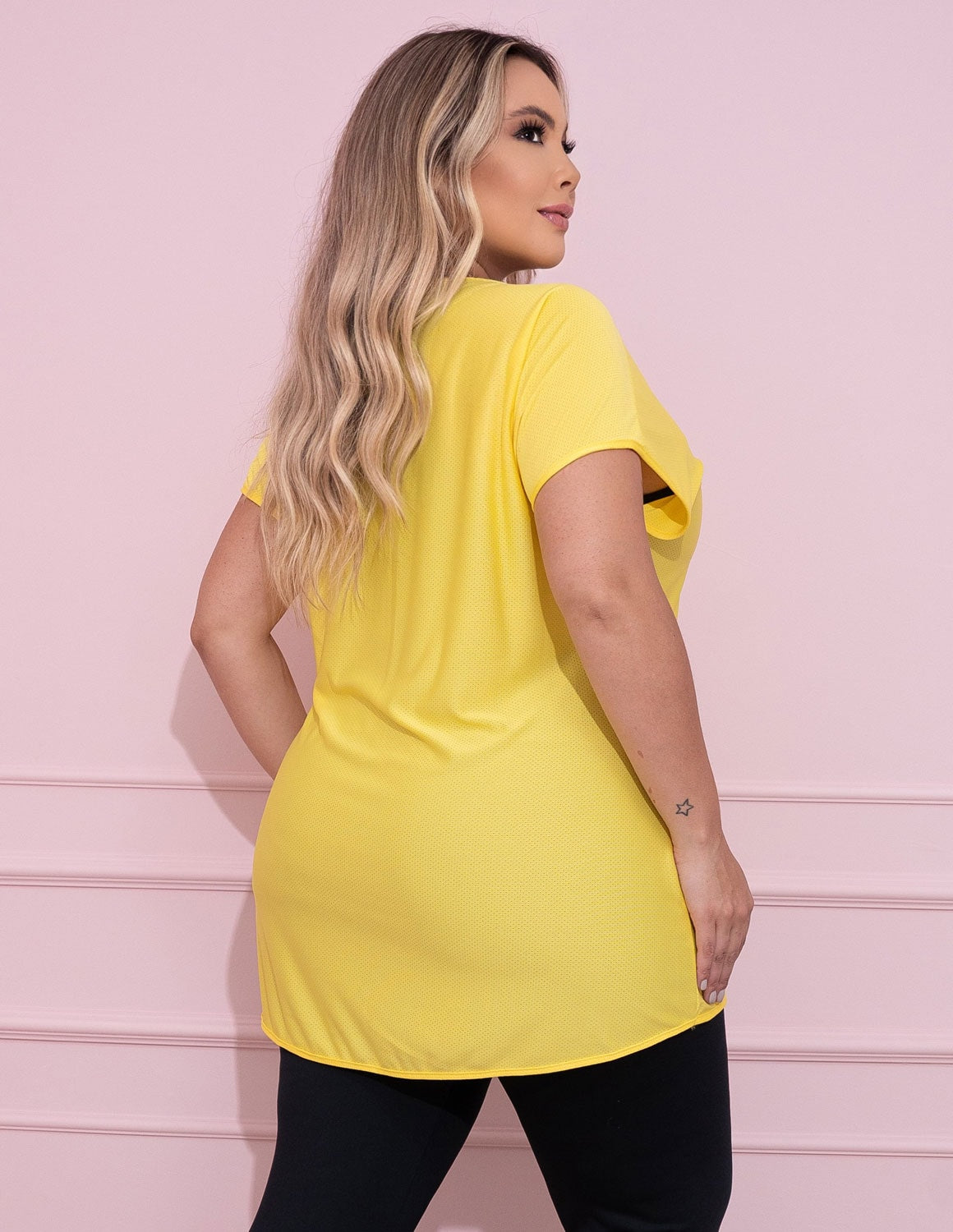 Blusa Feminina Fitmess Plus Size em Dry Fit para Academia