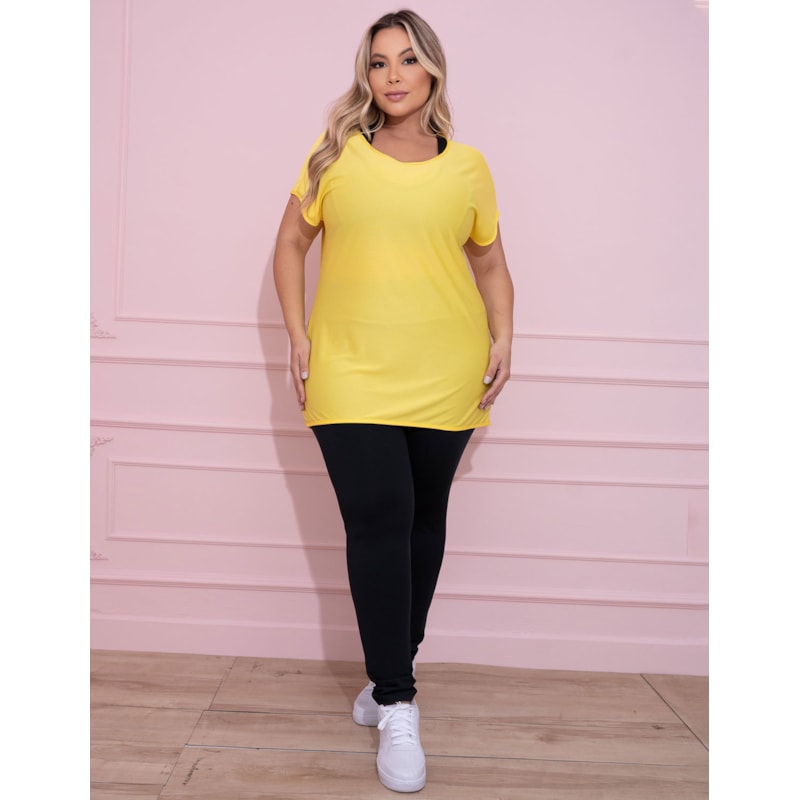 Blusa Feminina Fitmess Plus Size em Dry Fit para Academia