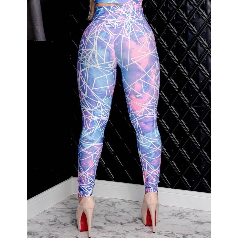 Legging Fitness Feminina Estampada Levanta Bumbum