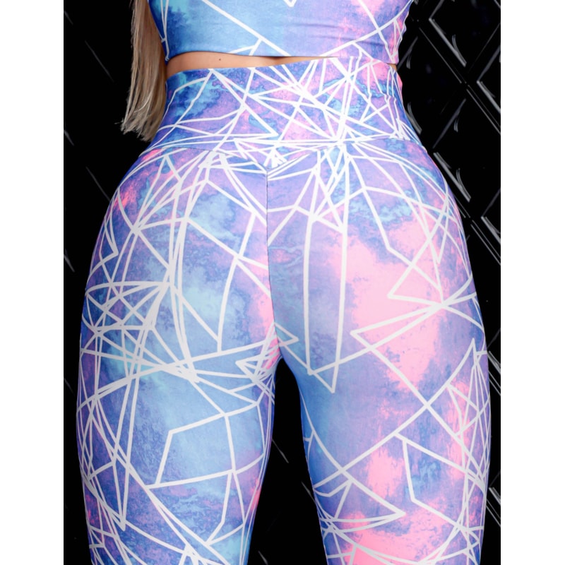 Legging Fitness Feminina Estampada Levanta Bumbum