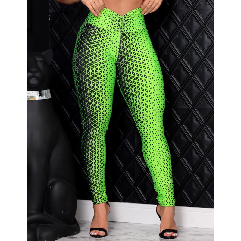 Calça Legging Empina Bumbum Academia Fitness Esportiva Estampada