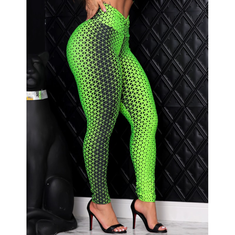 Calça Legging Empina Bumbum Academia Fitness Esportiva Estampada