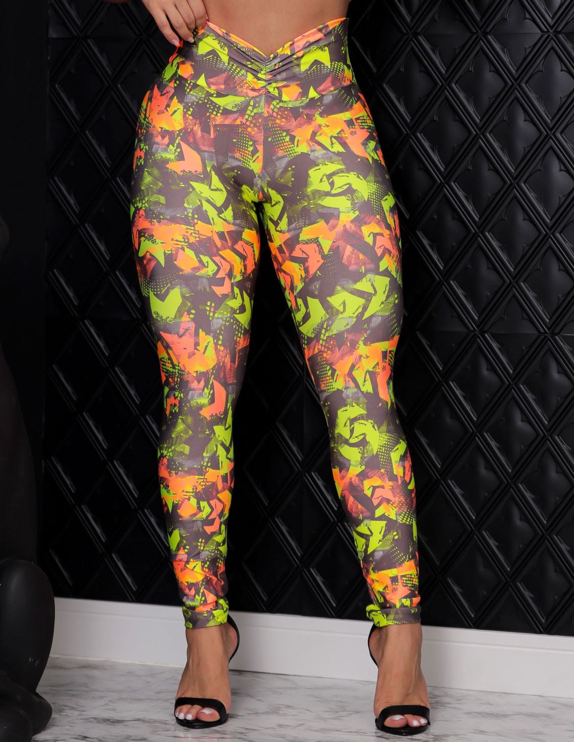 Calça Fitness Feminina Empina Bumbum Estampada