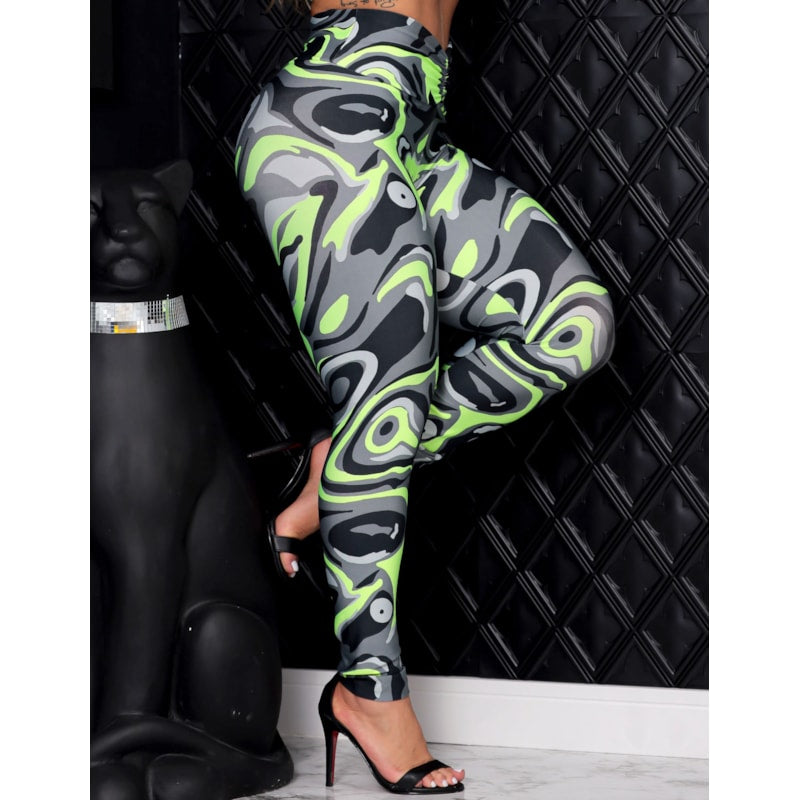Calça Legging Empina Bumbum Estampada Feminina para Academia