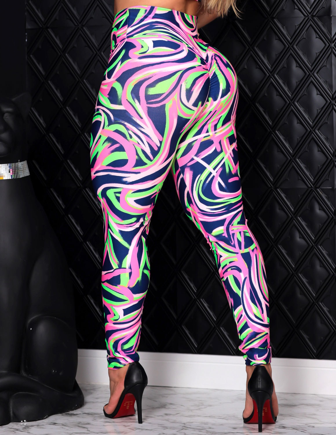Calça Legging Levanta Bumbum Feminina para Academia com Estampa