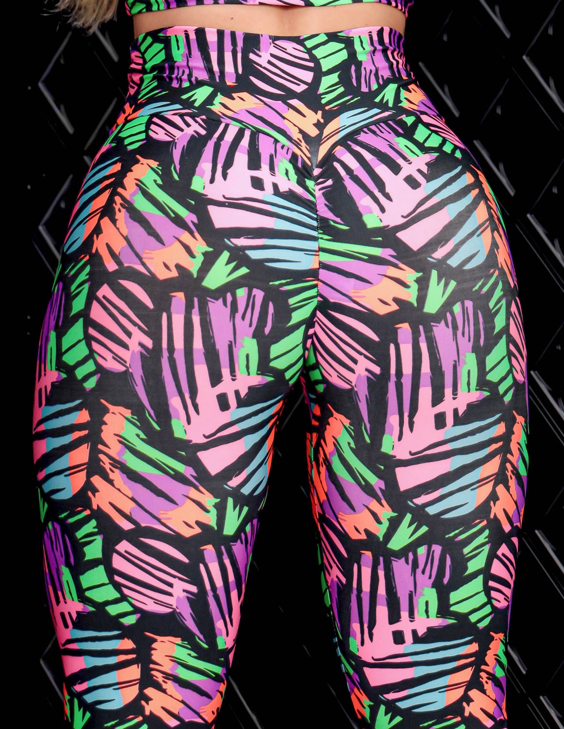 Calça Legging para Academia Feminina Empina Bumbum Estampada