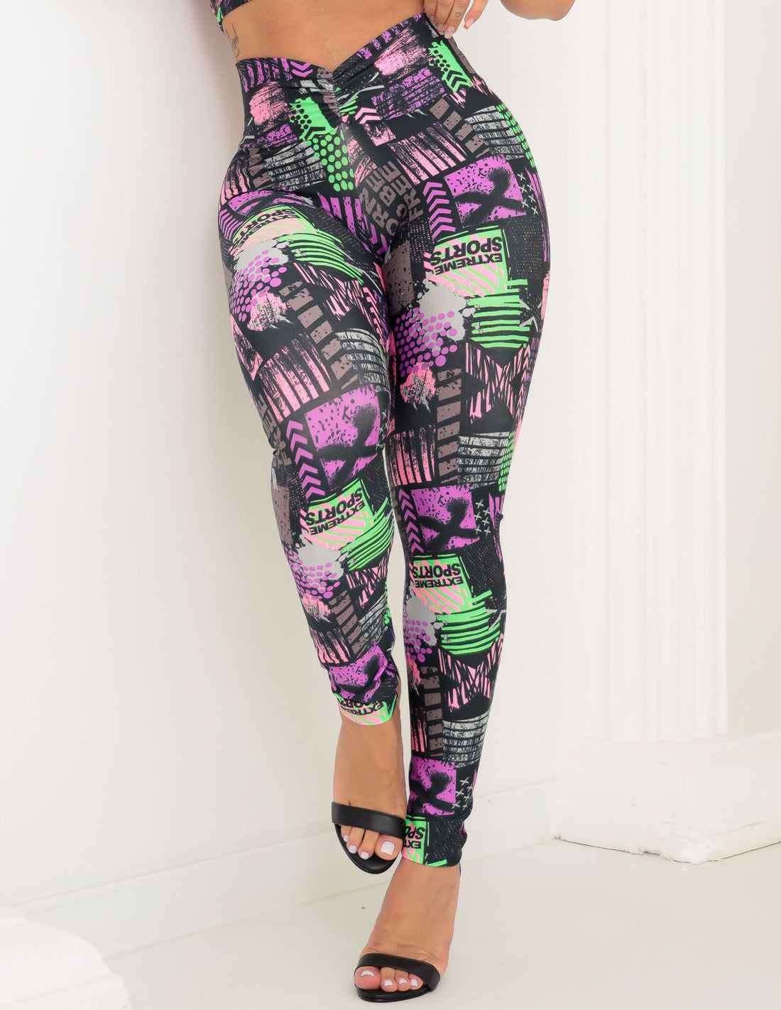 Calça Legging Estampada Feminina Empina Bumbum para Academia